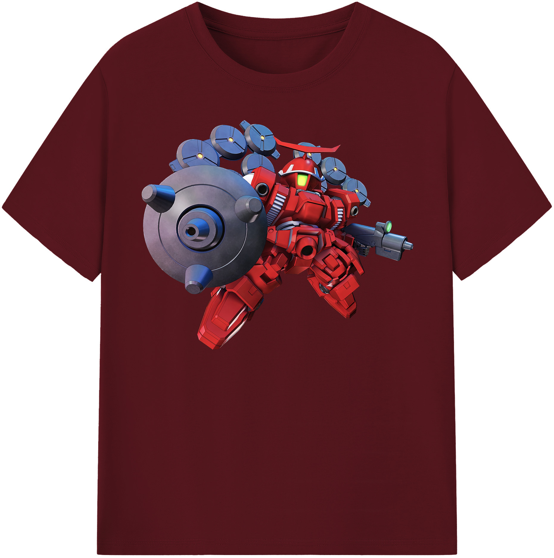 （画像用） 機動戦士ガンダム Mobile Suit Gundam 綿100％半袖Tシャツ（フロントプリント）